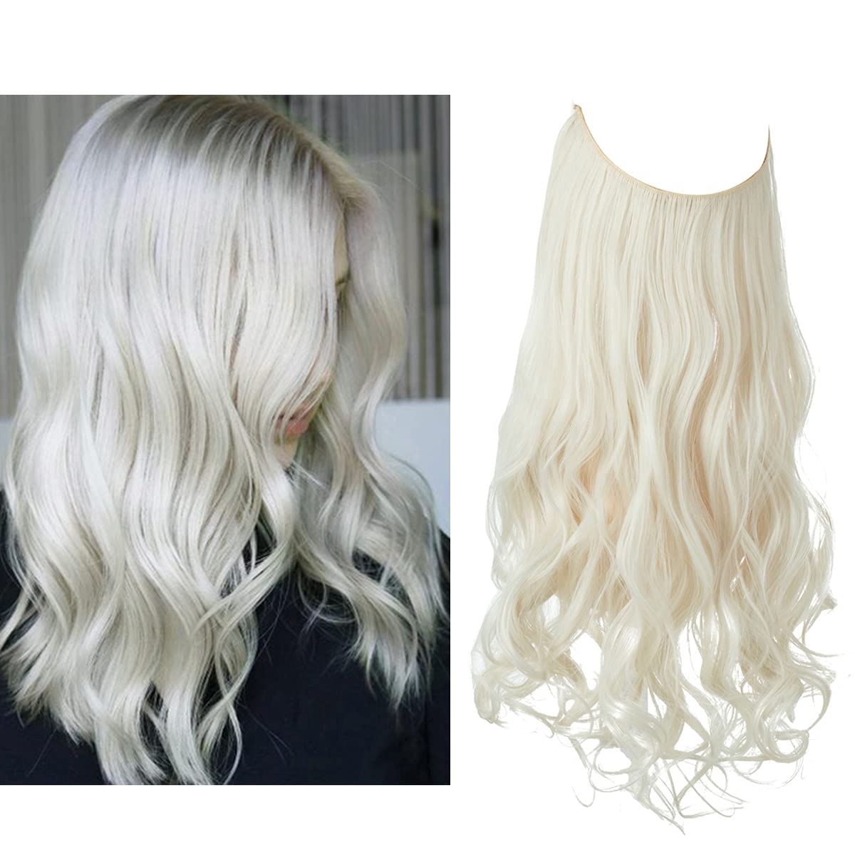 Gimpse ™ i Secret Hair Invisible Halo Hair Extensions