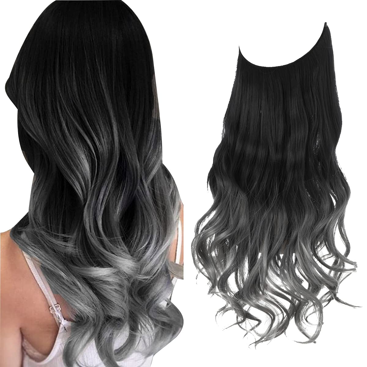 Gimpse ™ i Secret Hair Invisible Halo Hair Extensions