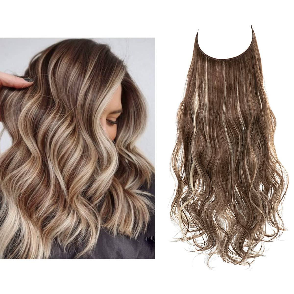 Gimpse ™ i Secret Hair Invisible Halo Hair Extensions