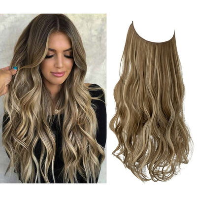 Gimpse ™ i Secret Hair Invisible Halo Hair Extensions